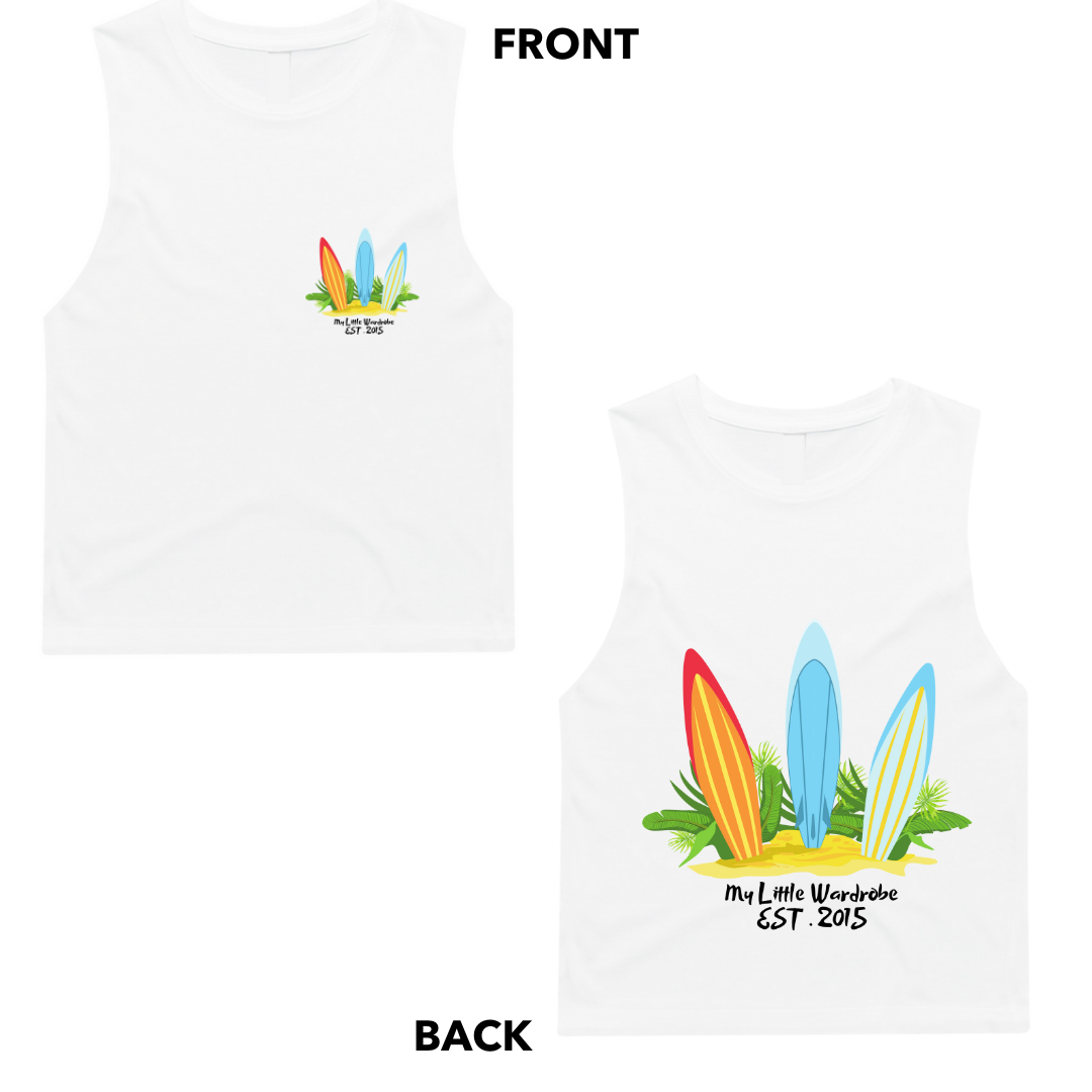 MLW By Design - Cali Long Board Tank | Various Colours