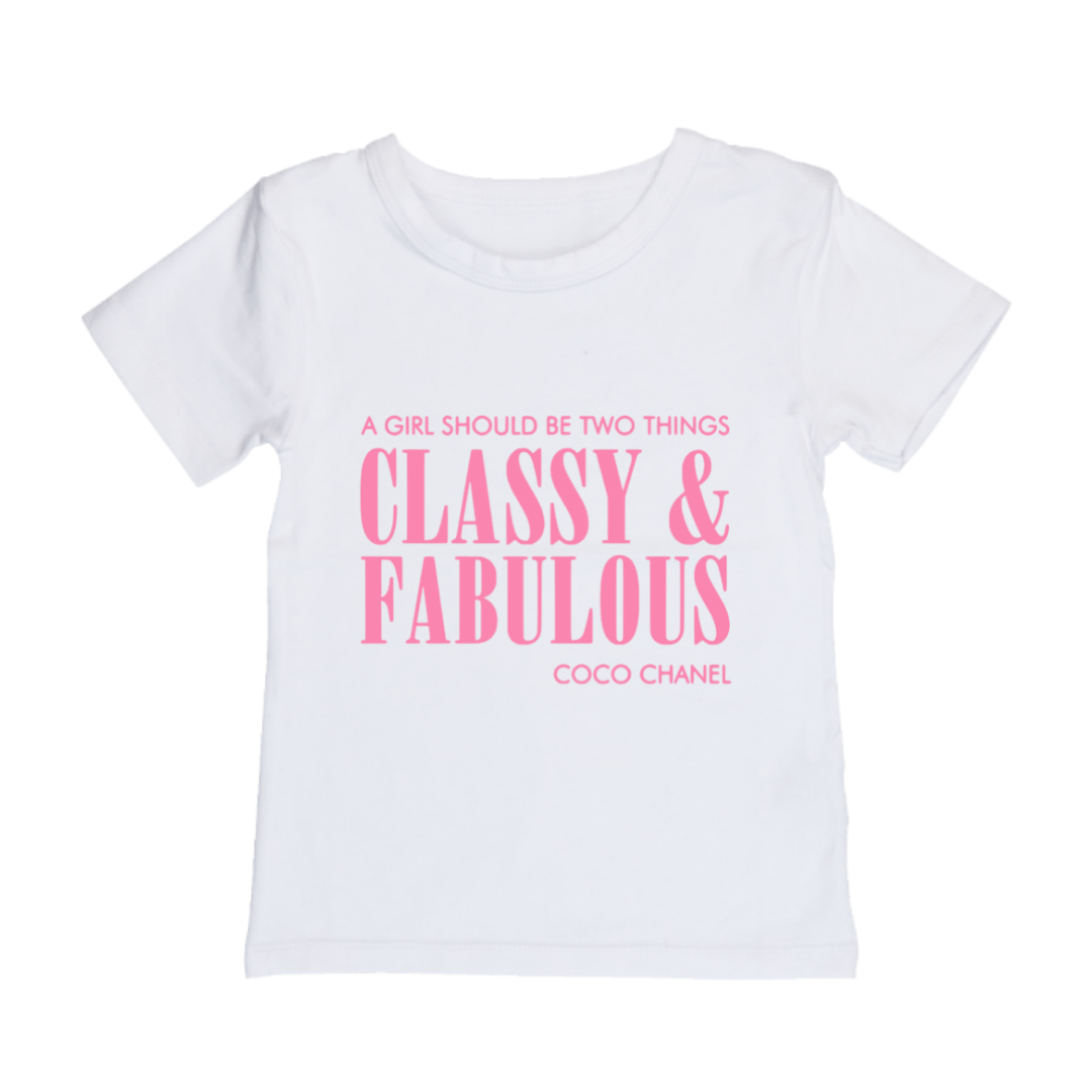 MLW By Design - Classy & Fabulous Tee | White or Black