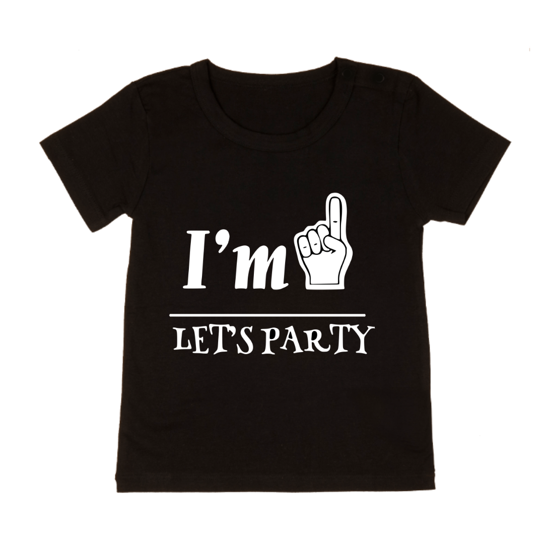 MLW By Design - I’m 1 Let’s Party Tee | White or Black