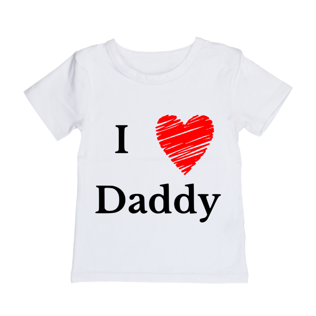 MLW By Design - Love Daddy | Black or White