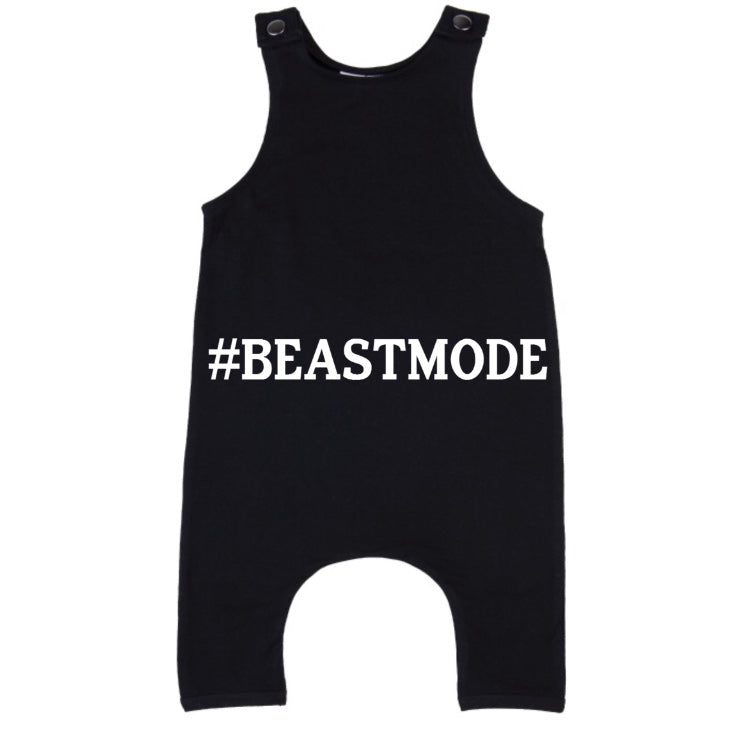 MLW By Design - #BEASTMODE Slouch Romper