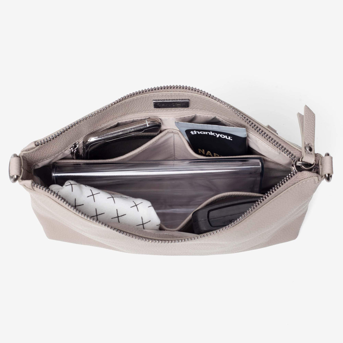 VANCHI - Vegan Leather Everyday Crossbody Bag ⁠| Barcelona