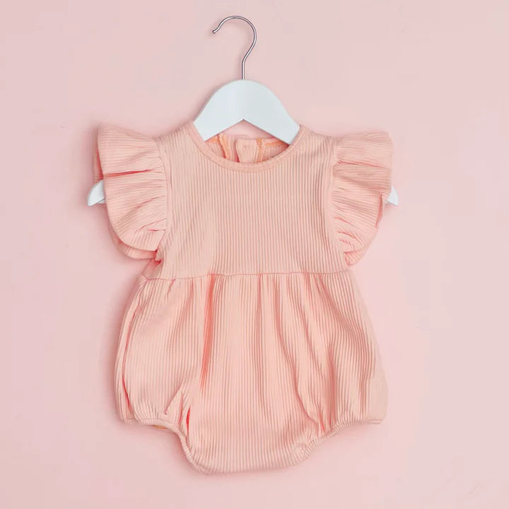 Sunny & Beau - Casa Bubble Romper | Lychee