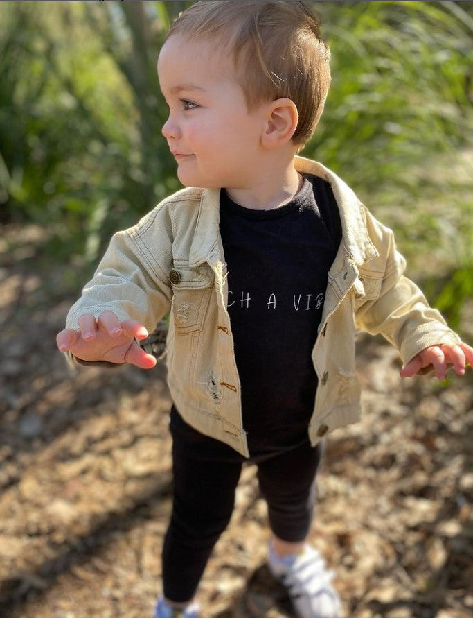 MLW By Design - Such a Vibe Stonewash Tee | Black or Sand