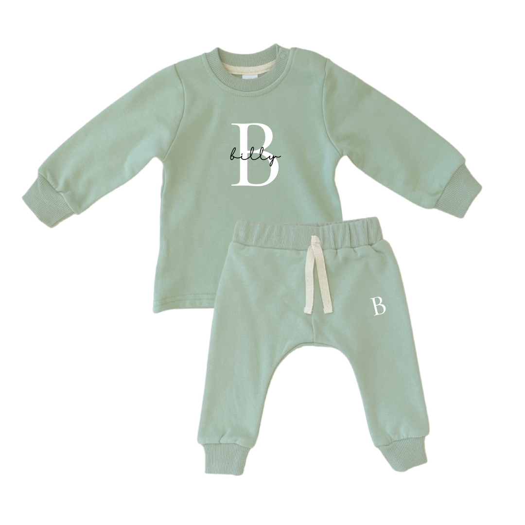 Tracksuit Loungewear Baby Tracksuit Personalised Personalised Boys
