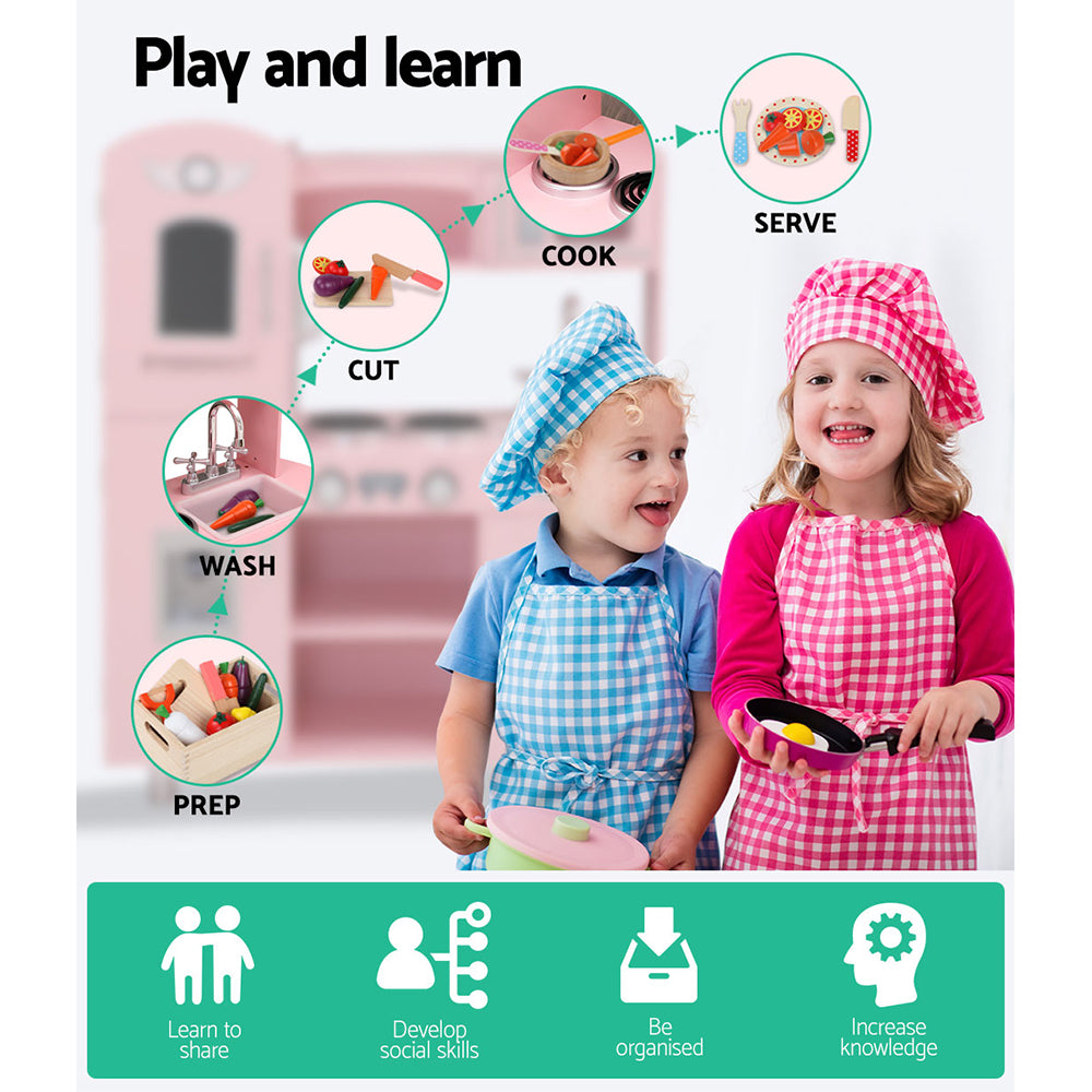Kids Kitchen Pink