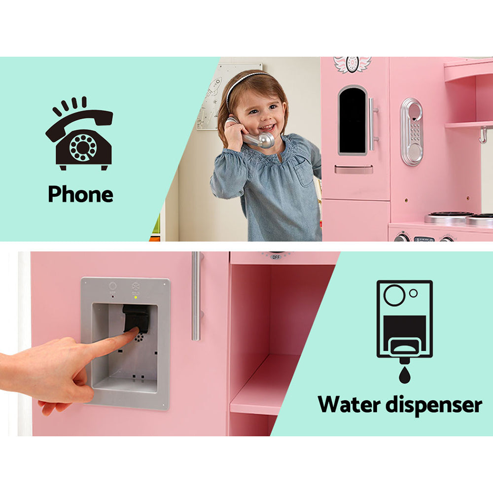 Kids Kitchen Pink