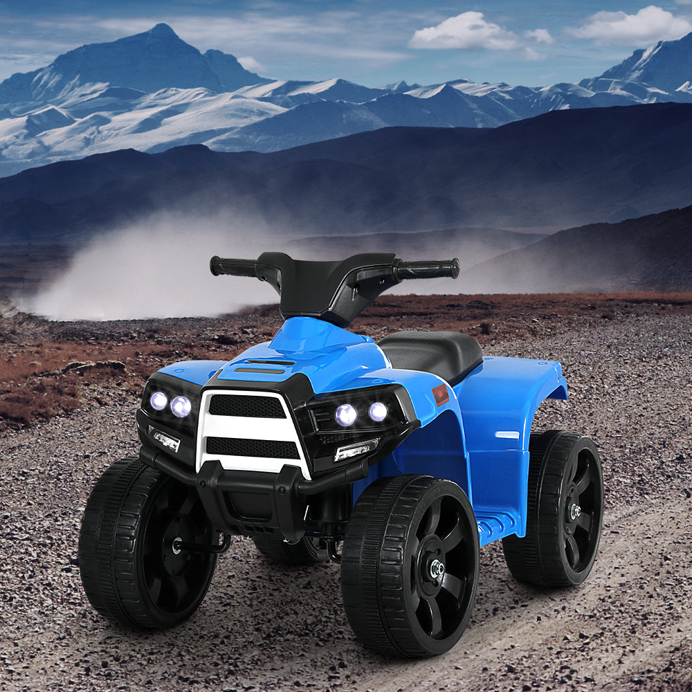 Ride On ATV Electric Quadbike Toy - Blue