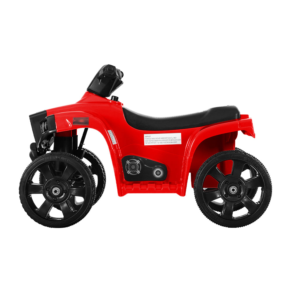 Ride On ATV Electric Quadbike Toy - Red