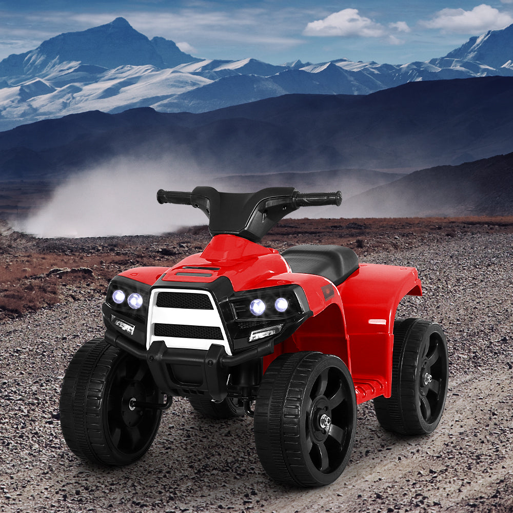 Ride On ATV Electric Quadbike Toy - Red