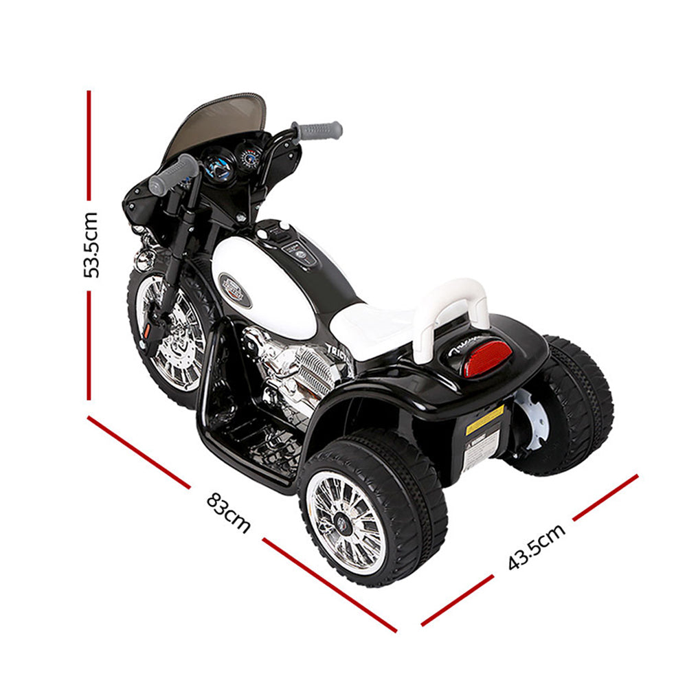 Ride On Motorbike Motorcycle Toys | Black White