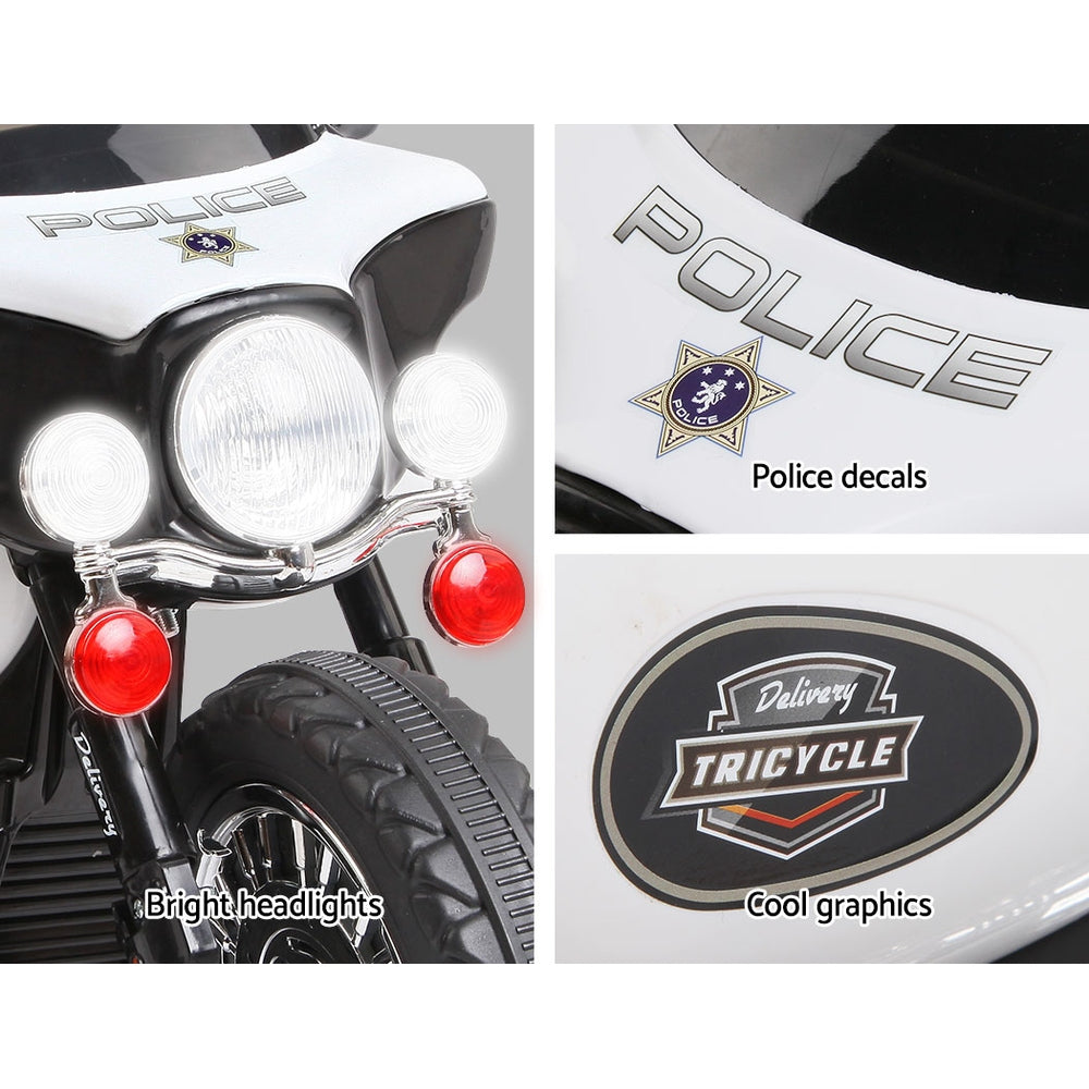Ride On Motorbike Motorcycle Toys | Black White