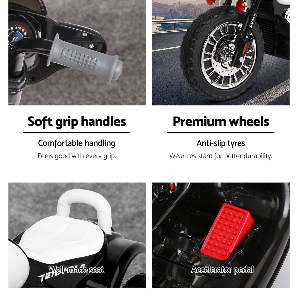 Ride On Motorbike Motorcycle Toys | Black White