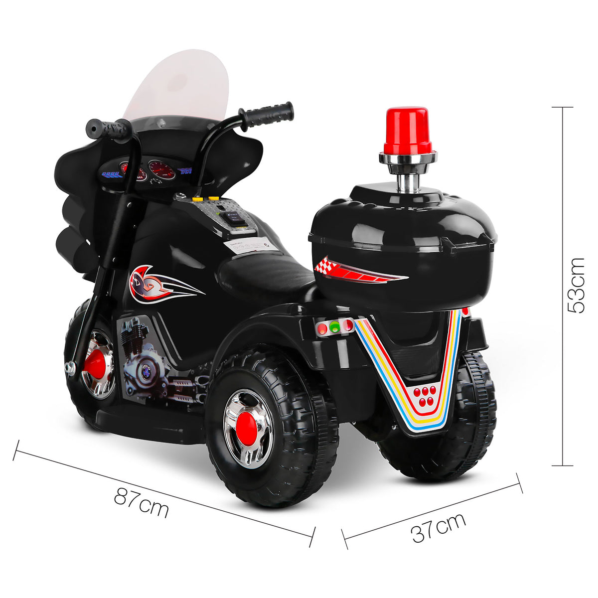 Ride On Motorbike Motorcycle | Black