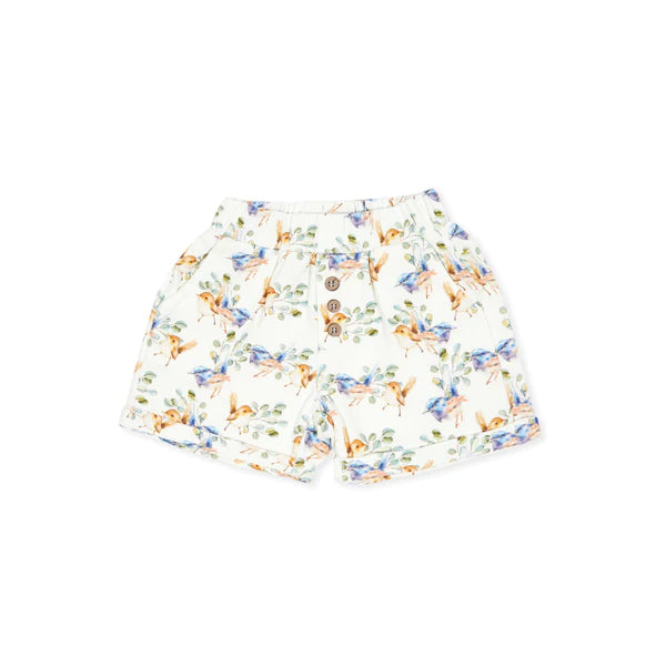 Indigo & Lellow - Cooper Pocket Shorts | Fairy Wrens