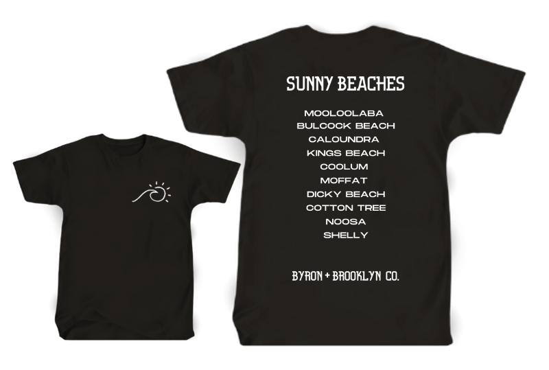 Byron Brooklyn Co - Sunny Beaches Tee | Various Colours