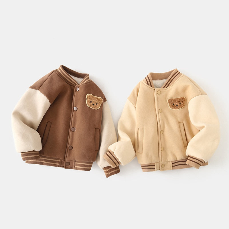 Teddy Varsity Jacket | 2 Colours