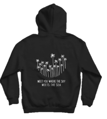 Byron Brooklyn Co - Meet You Where The Sea... Hoodie | Black or Grey