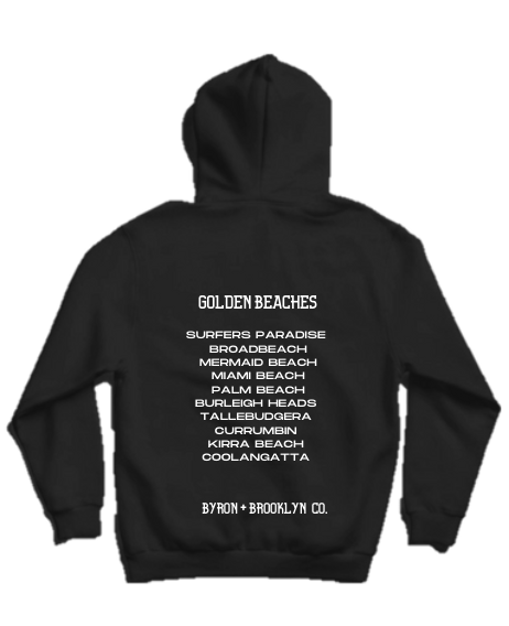 Byron Brooklyn Co - Golden Beaches Hoodie | Black or Grey
