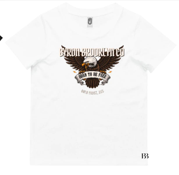Byron Brooklyn Co - Born To Be Free Tee | Various Colours