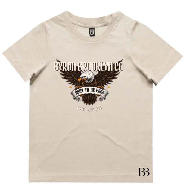 Byron Brooklyn Co - Born To Be Free Tee | Various Colours