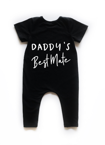 Little Wolfie - Daddy's Best Mate Romper | 5 Colours