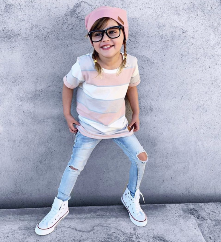 Baby girl new arrivals blue jeans