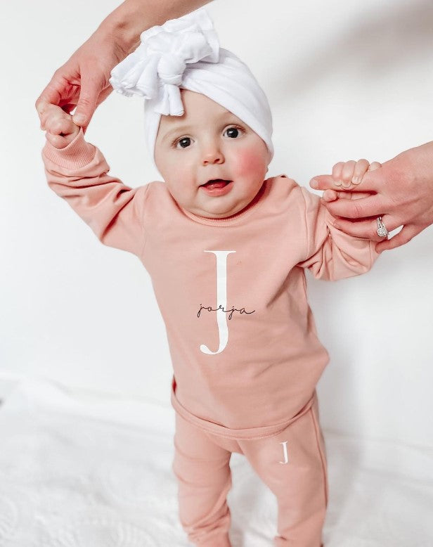 MLW By Design - Personalised Luxe Tracksuit | Blush