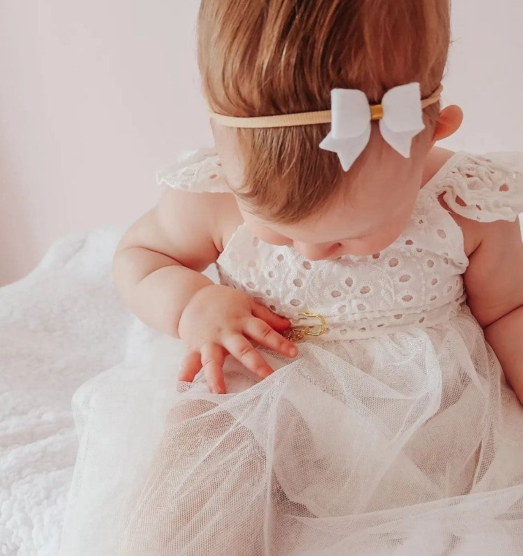 Fantasy Flutter Dress | White