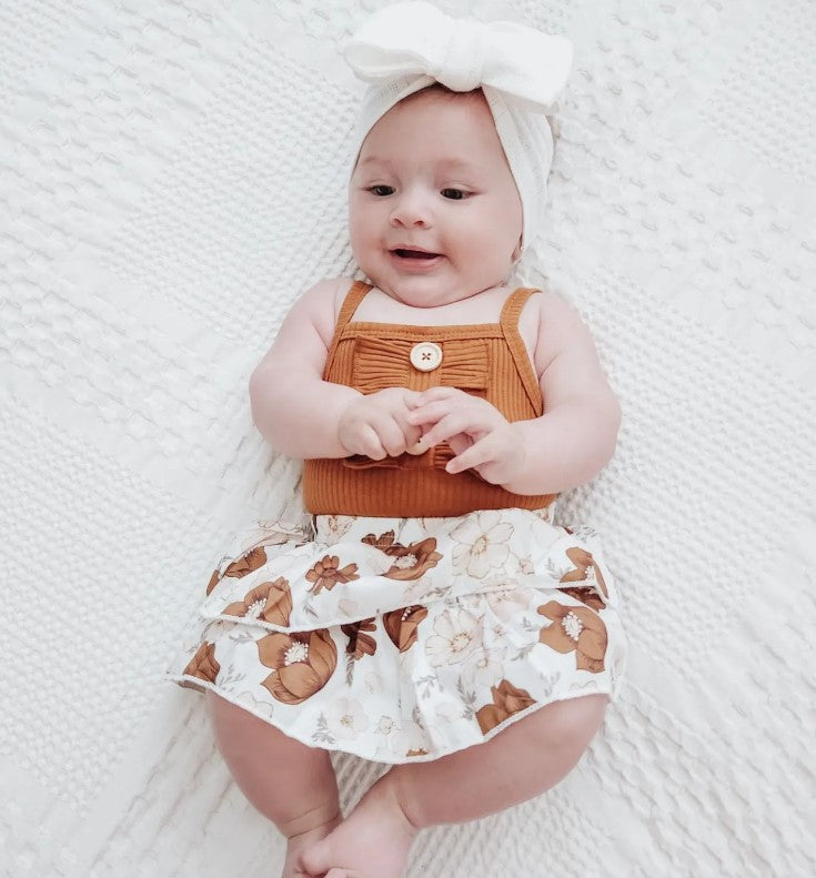 Dove Bloomer Set | Floral Bloomers