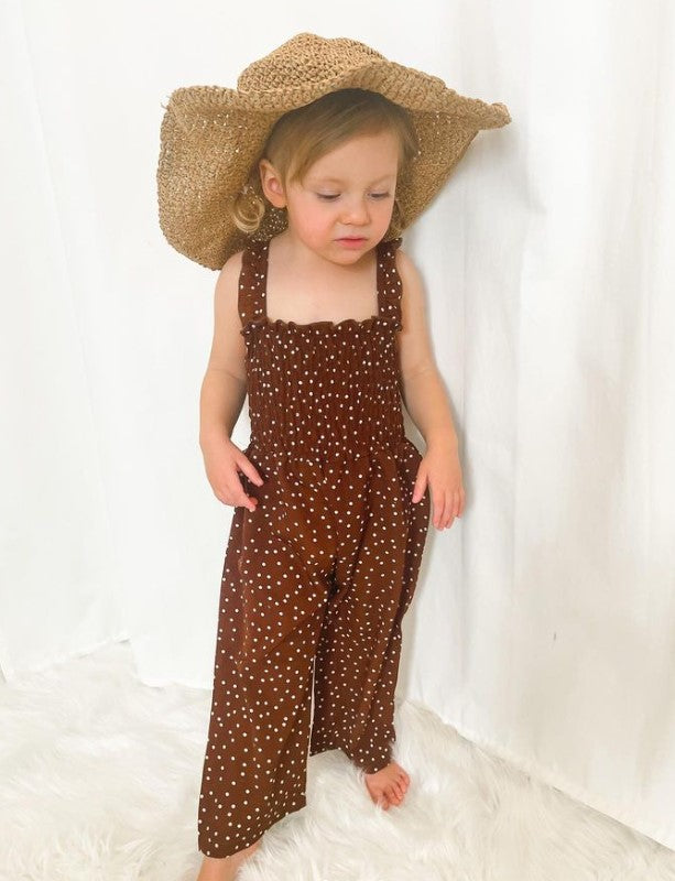 Boho Days Jumpsuit | Chocolate