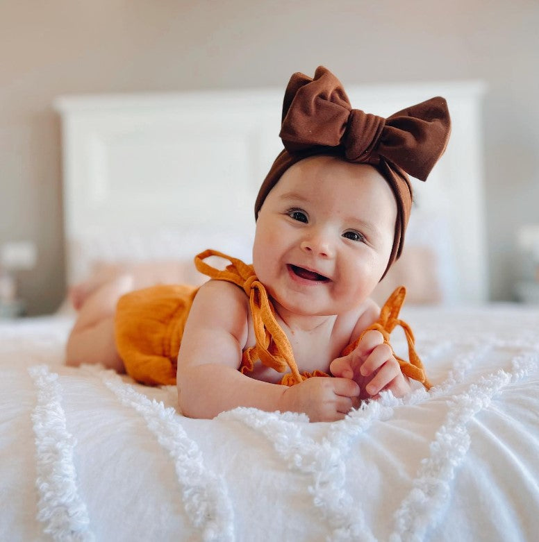 Pixie Romper | Mustard