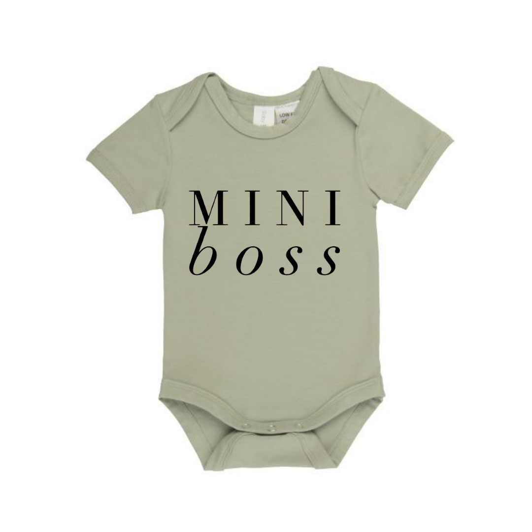 MLW by Design - Mini Boss Bodysuit | Various Colours