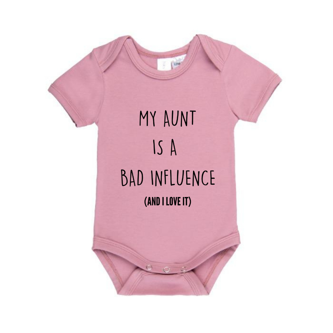 MLW By Design - Aunt Bad Influence Bodysuit | Various Colours