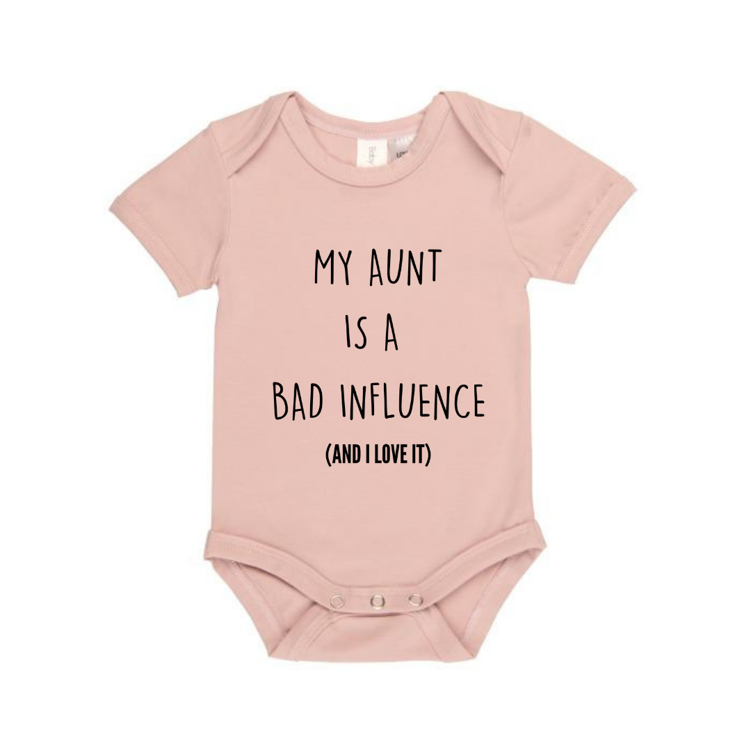 MLW By Design - Aunt Bad Influence Bodysuit | Various Colours