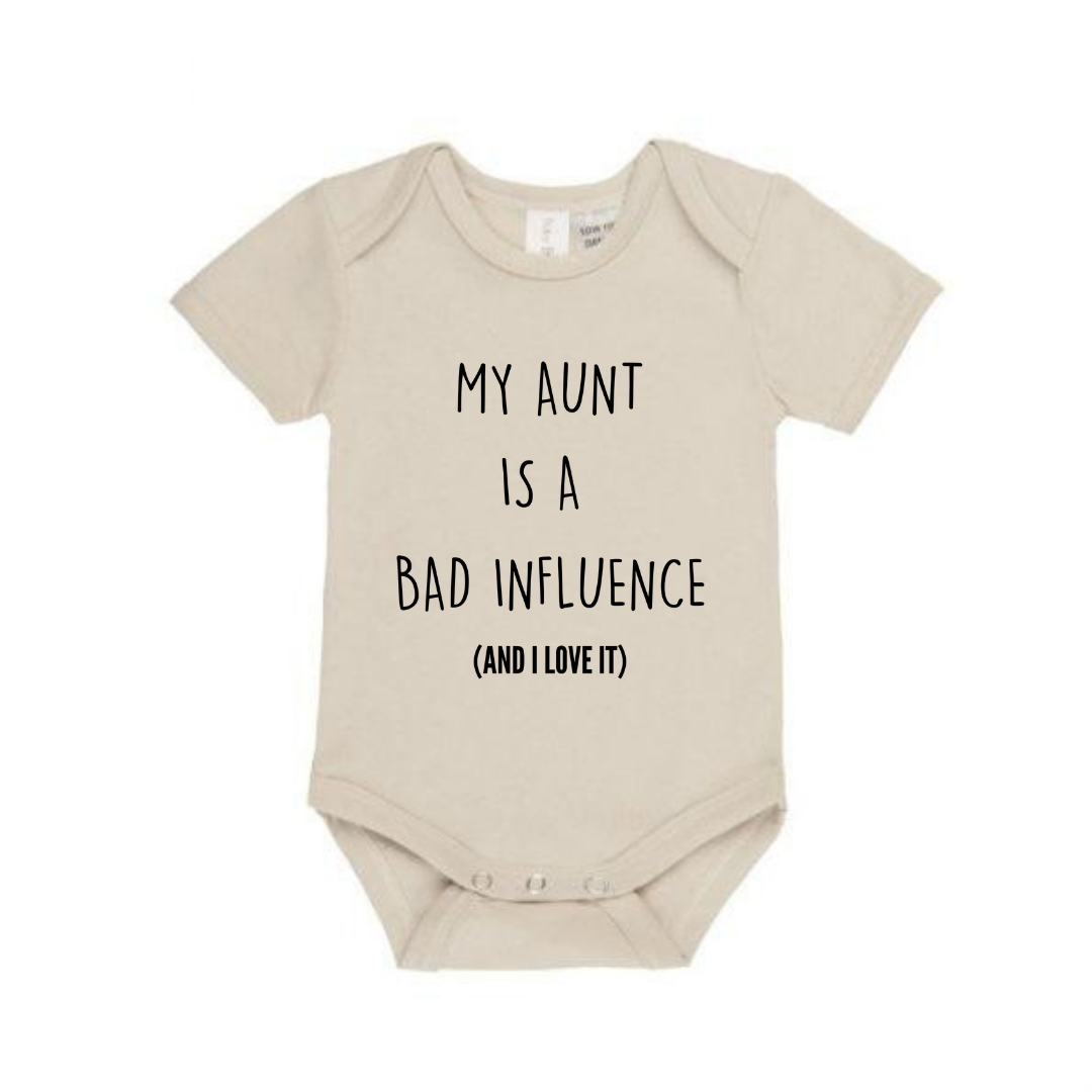 MLW By Design - Aunt Bad Influence Bodysuit | Various Colours