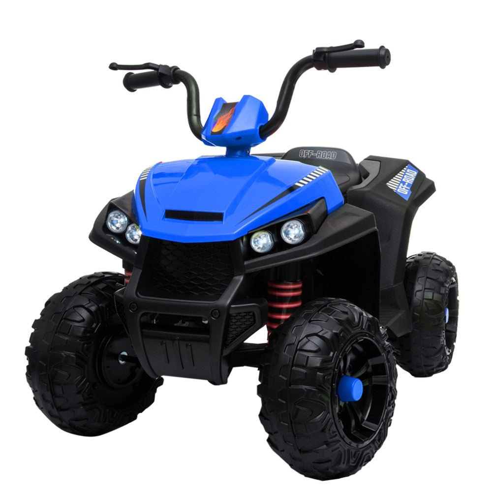 Electric Ride On ATV Quad Bike | Blue & Black