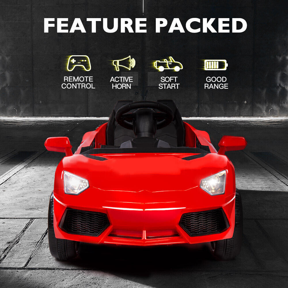 Lambo Inspired Ride-On Car | Red