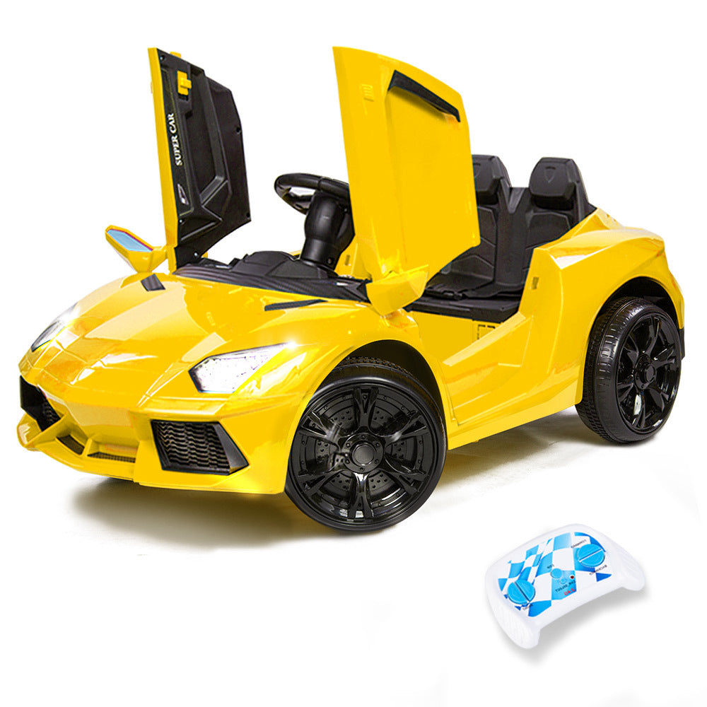 Lambo Inspired Ride-On Car | Yellow