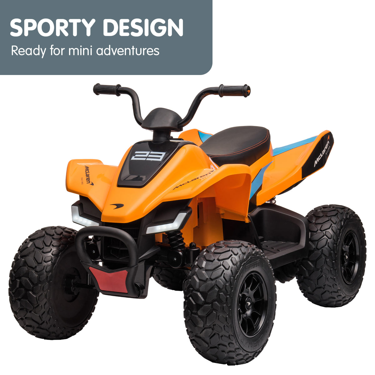 MCL35 McLaren Electric Ride On Quad - Orange