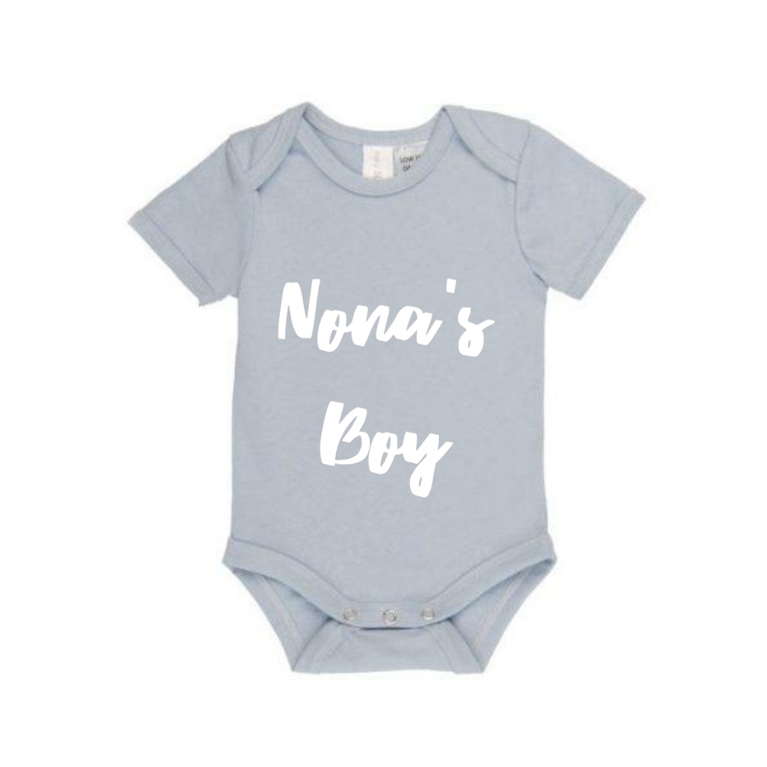 MLW By Design - Nona's Boy Bodysuit | Various Colours