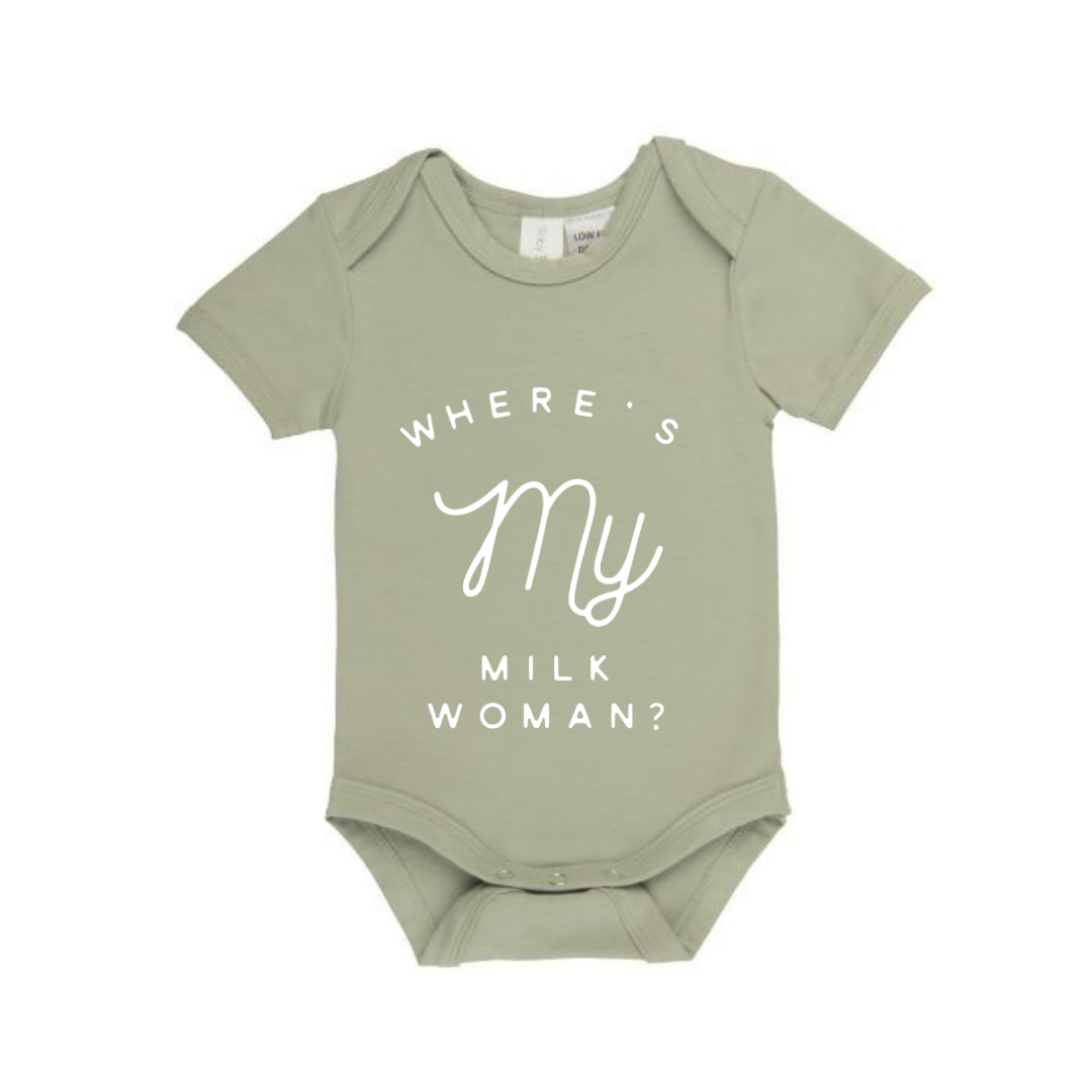 MLW By Design - Where’s My Milk Bodysuit | Various Colours