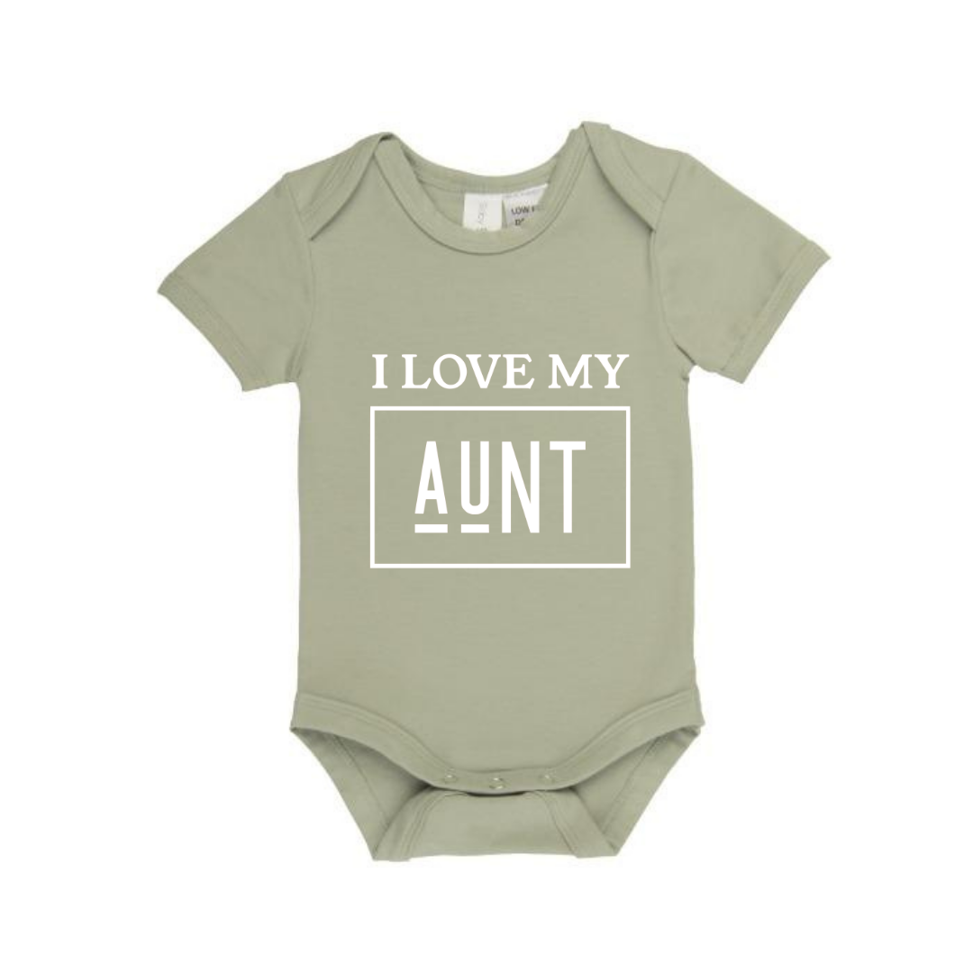 MLW By Design - I Love My Uncle / Aunt Bodysuit | Various Colours