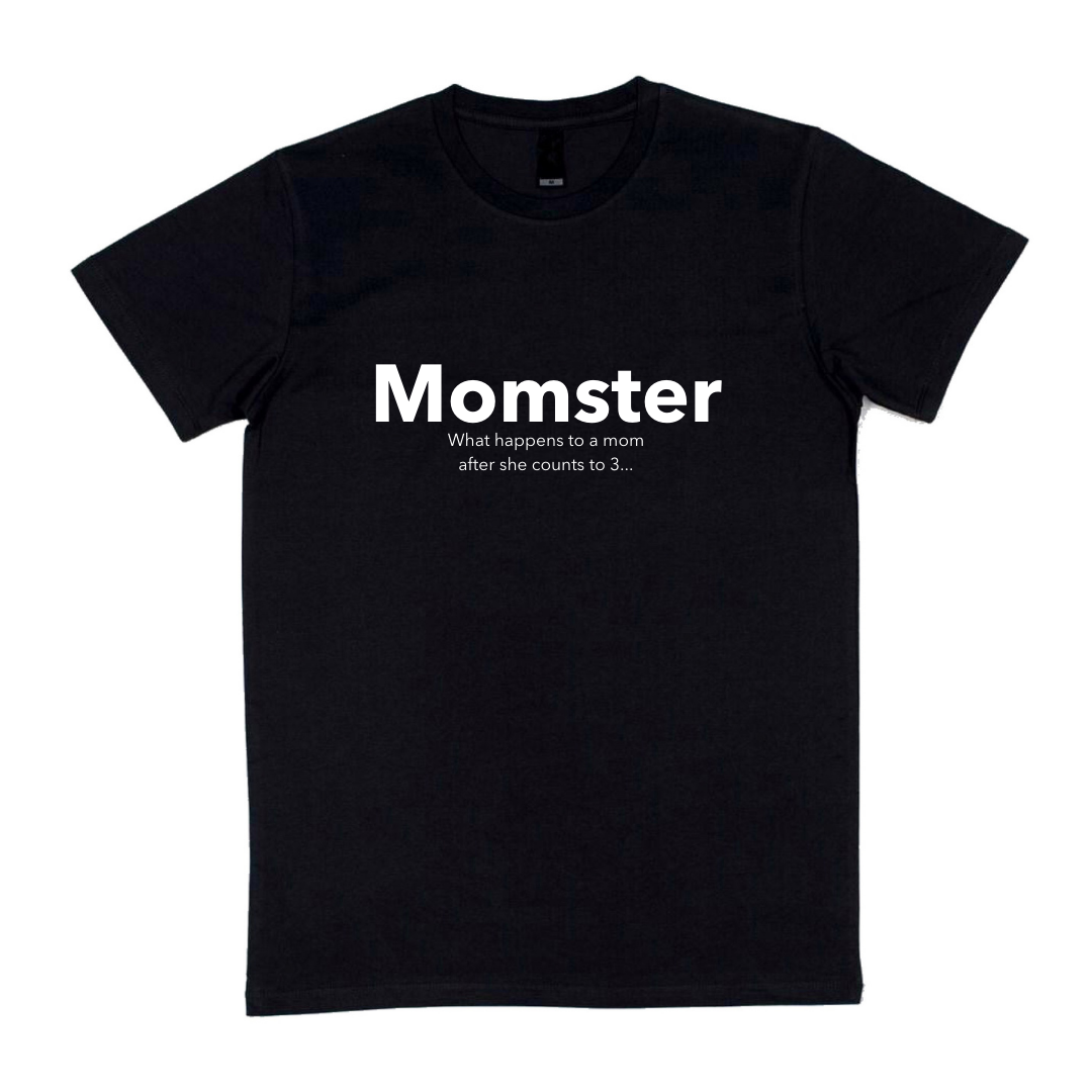 MLW By Design - Momster Tee | Black