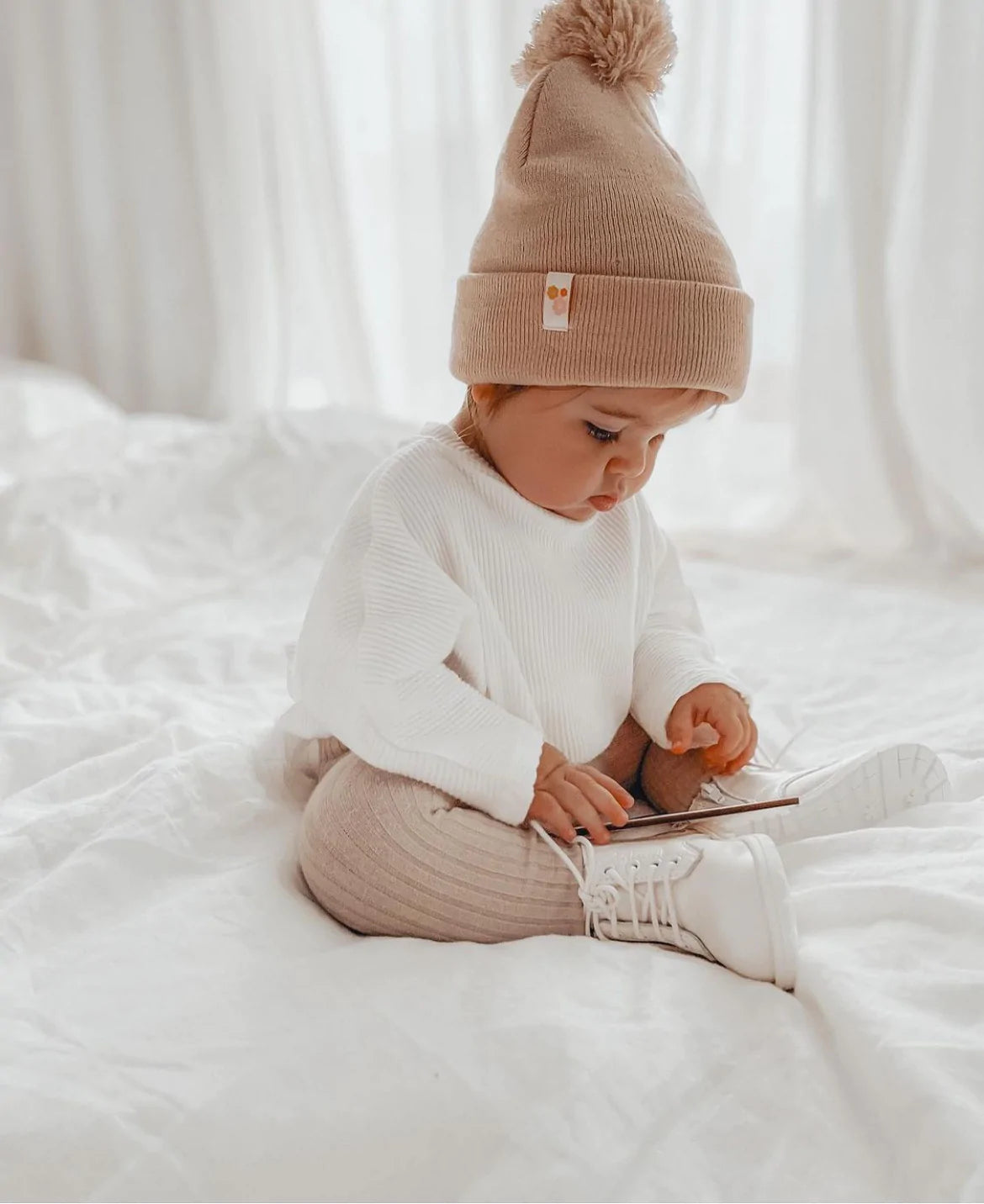 Infant best sale white boots