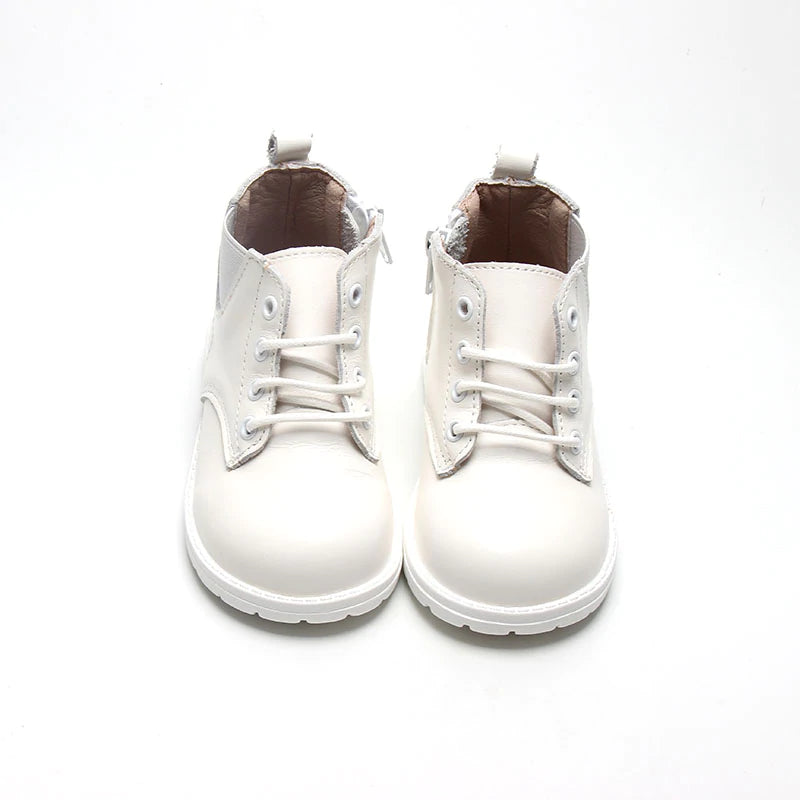 Baby boy clearance white booties