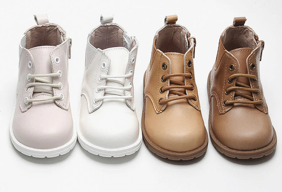 Willow Ko Kids Boots Dark Tan