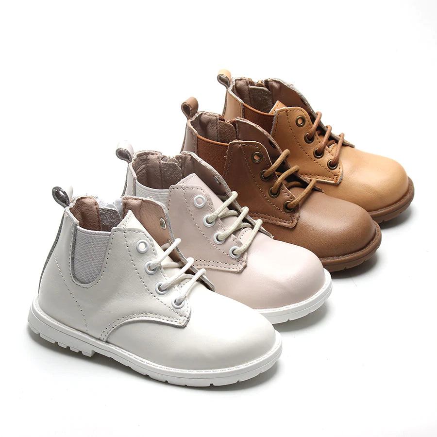 Willow & Ko - Kids Boots | White