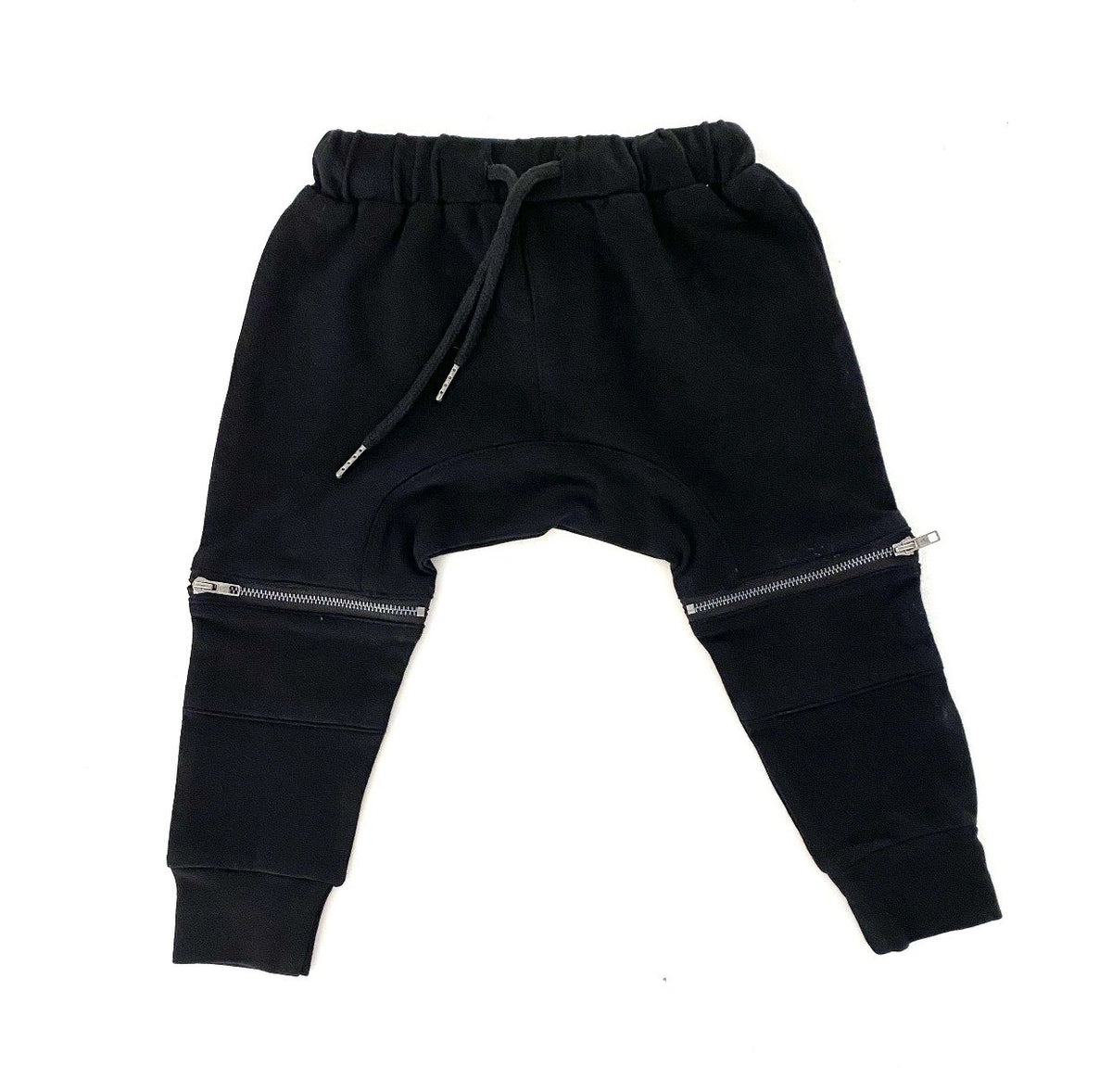 Ballerinas and Boys - Black Zip Joggers