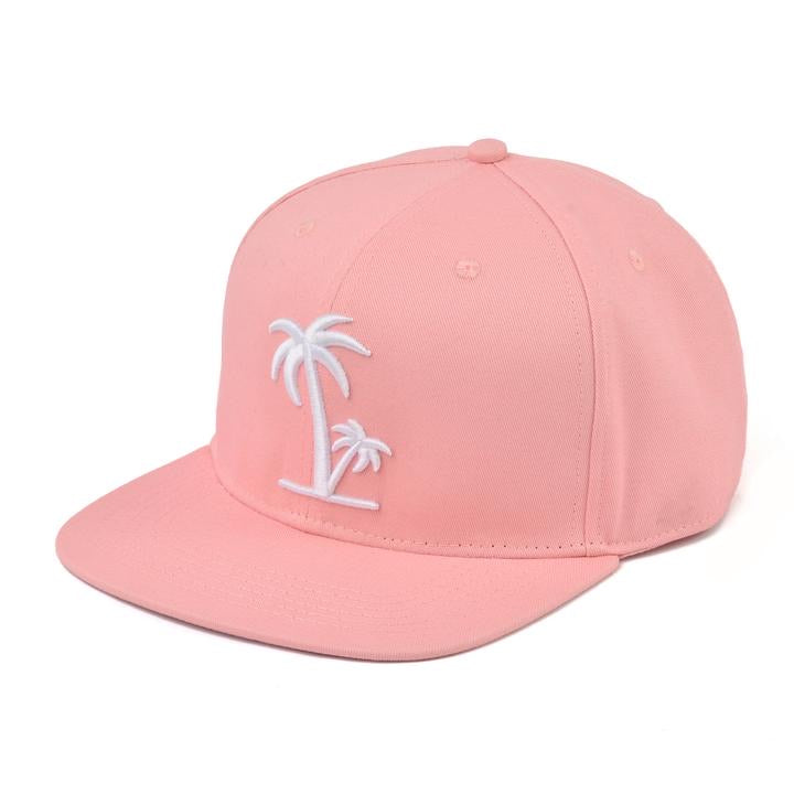 Cubs & Co - PINK WITH WHITE PALM TREE